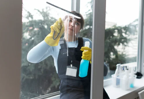 Nettoyage de vitres intérieures et extérieures à Mézidon Vallée d'Auge